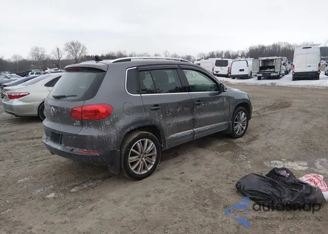 2014 Volkswagen Tiguan Se z USA, uszkodzony, nr VIN WVGBV3AX1EW559404